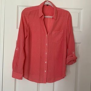 Polka dot blouse